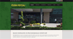 Desktop Screenshot of ozerpeyzaj.com